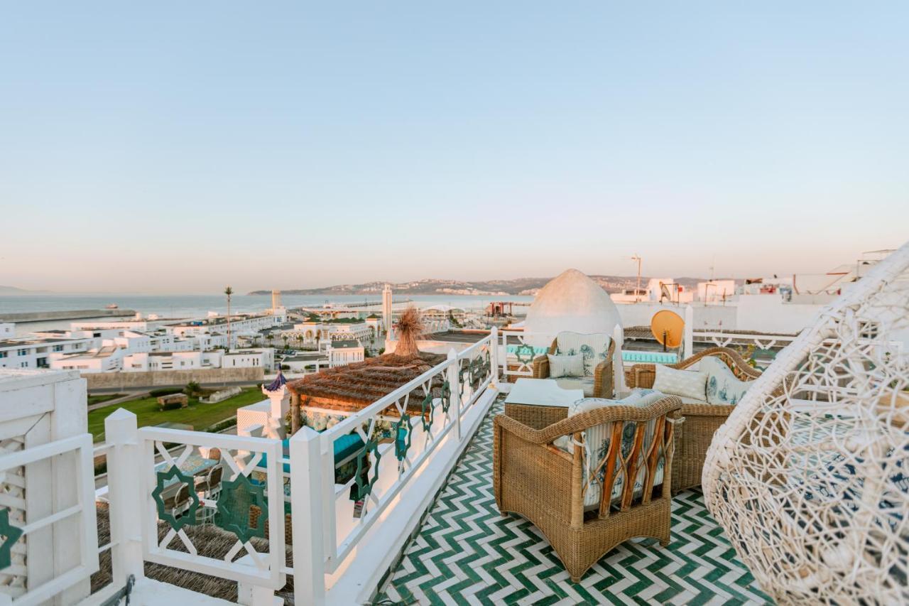 Riad Villa With Mediterranean Sea Views Of Spain And Gibraltar Tanger Luaran gambar