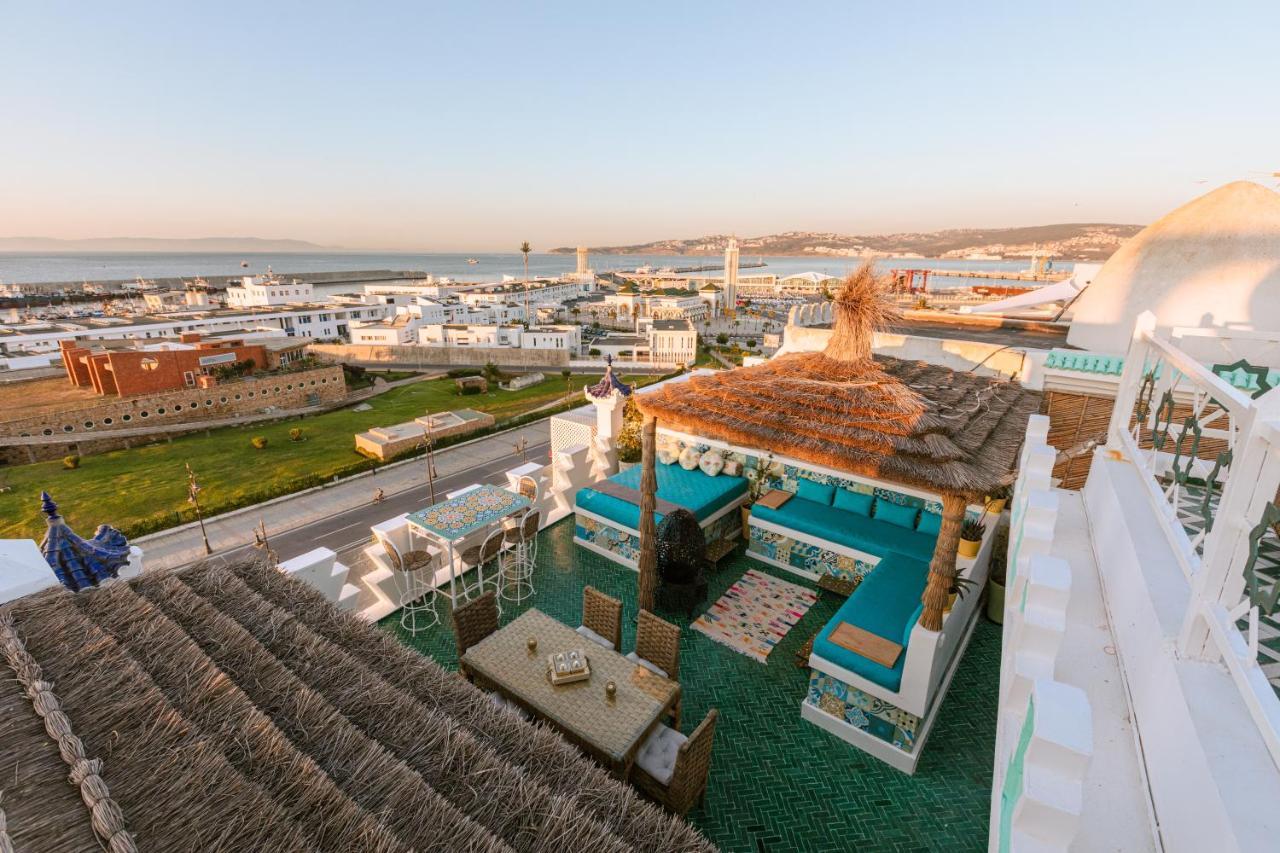Riad Villa With Mediterranean Sea Views Of Spain And Gibraltar Tanger Luaran gambar
