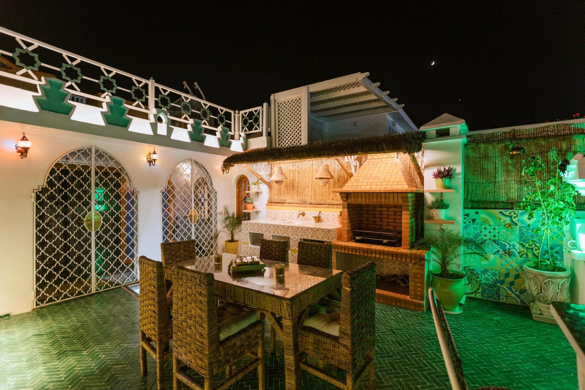Riad Villa With Mediterranean Sea Views Of Spain And Gibraltar Tanger Luaran gambar