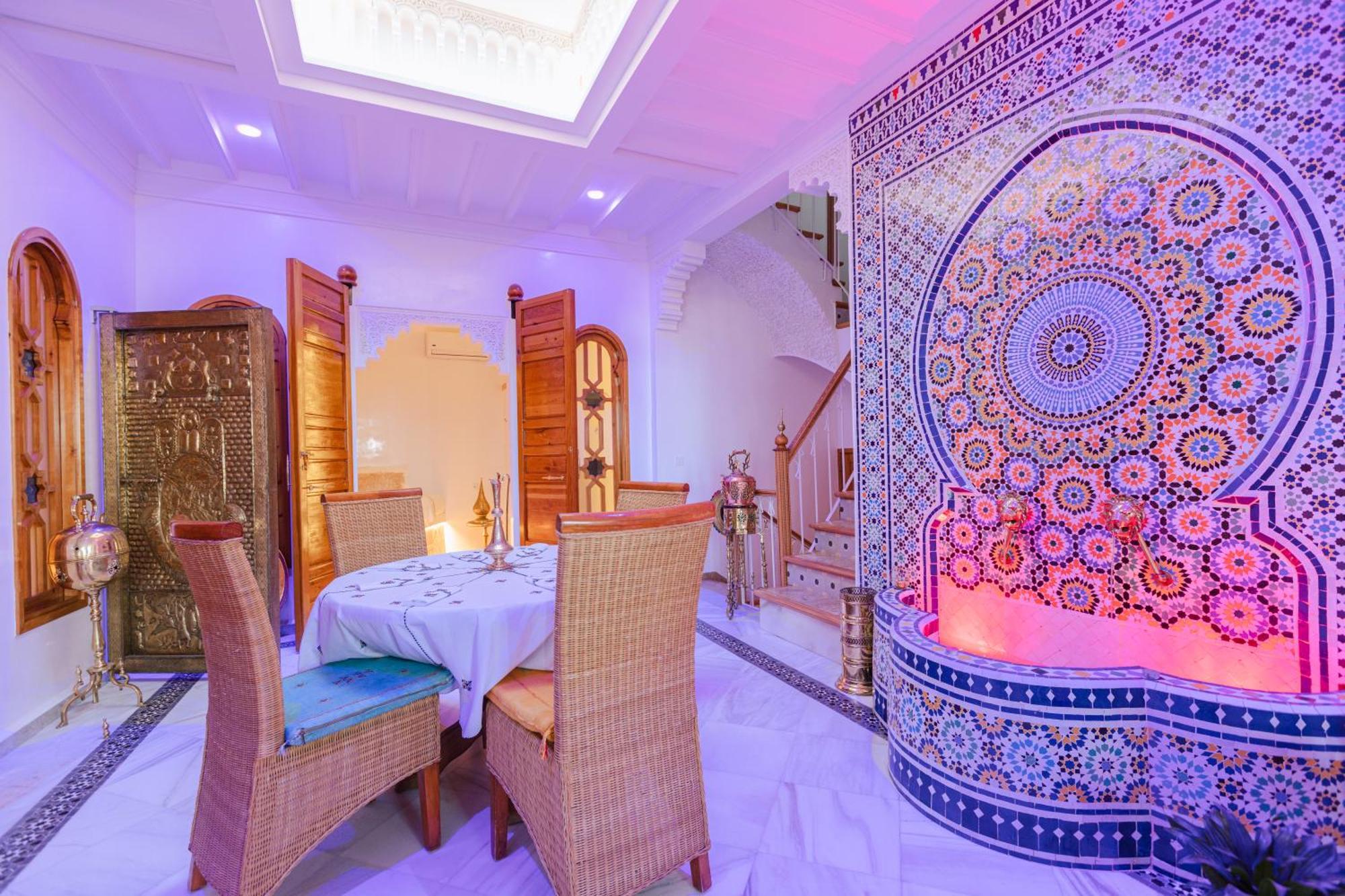 Riad Villa With Mediterranean Sea Views Of Spain And Gibraltar Tanger Luaran gambar
