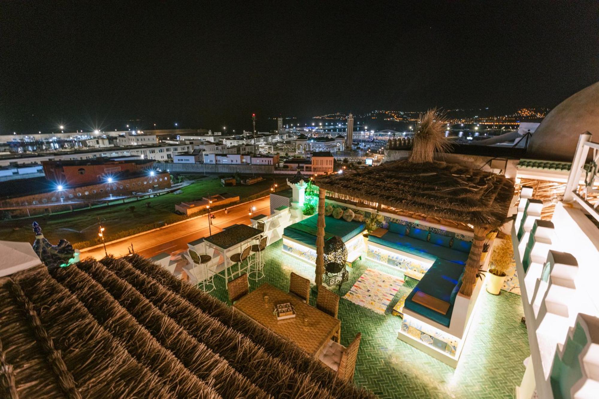 Riad Villa With Mediterranean Sea Views Of Spain And Gibraltar Tanger Luaran gambar