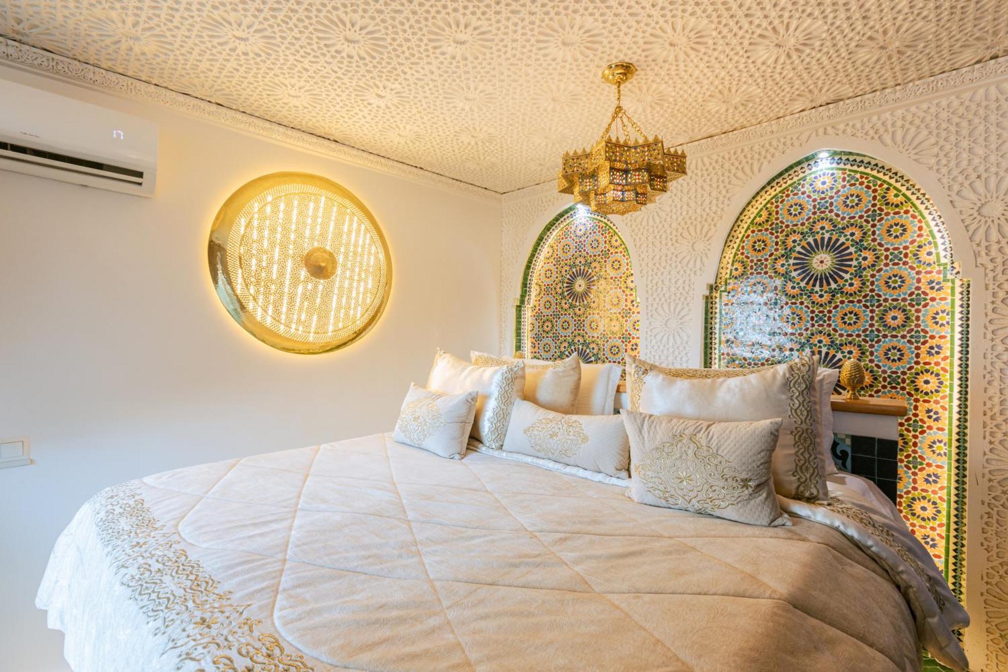 Riad Villa With Mediterranean Sea Views Of Spain And Gibraltar Tanger Luaran gambar
