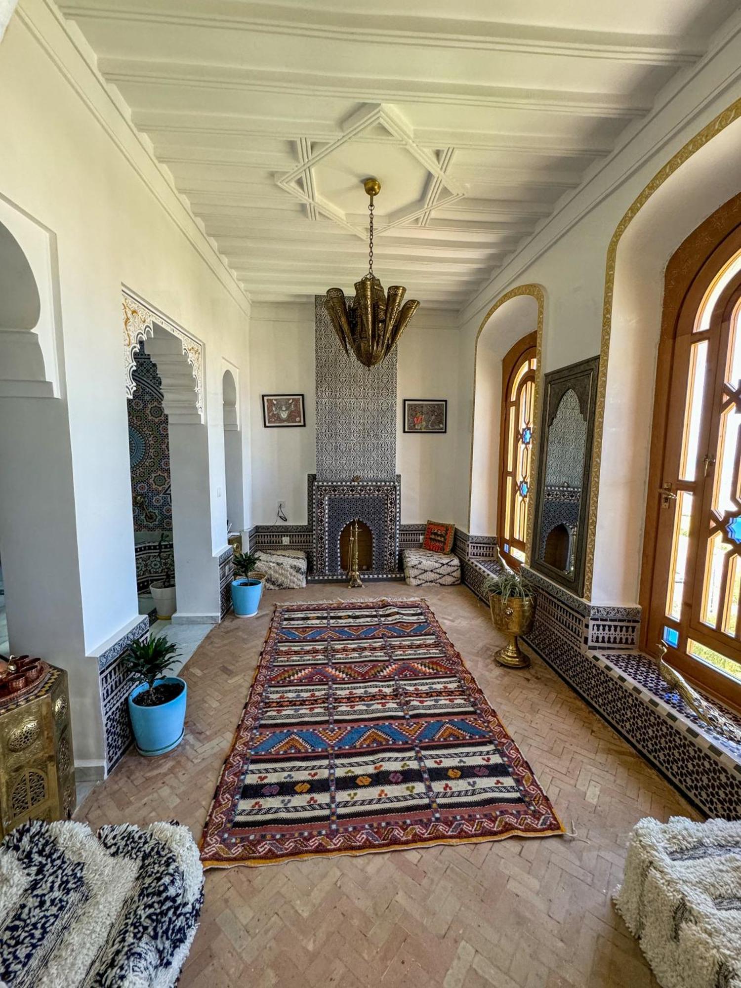 Riad Villa With Mediterranean Sea Views Of Spain And Gibraltar Tanger Luaran gambar